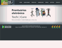 Tablet Screenshot of healthmoveis.com.br